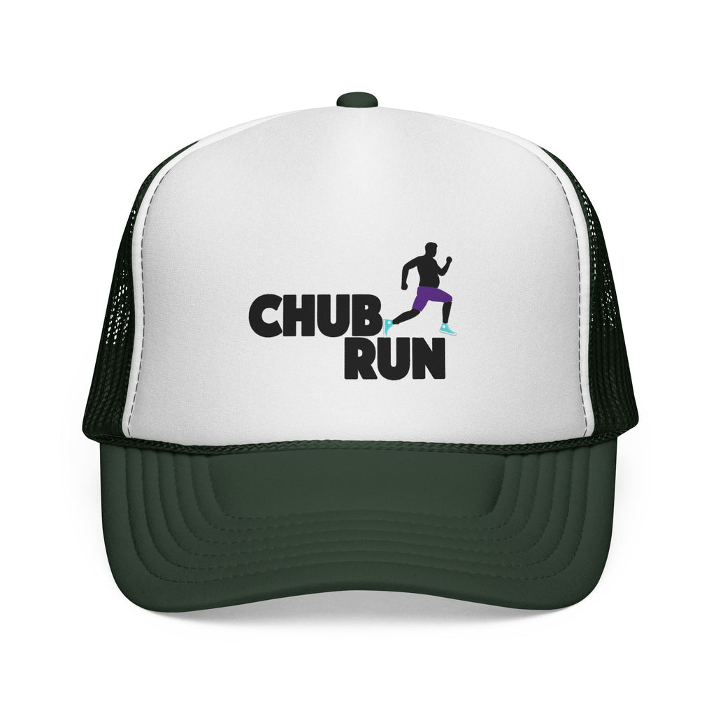 Chub Run Trucker Hat – Funny Running Cap for Plus-Size Runners