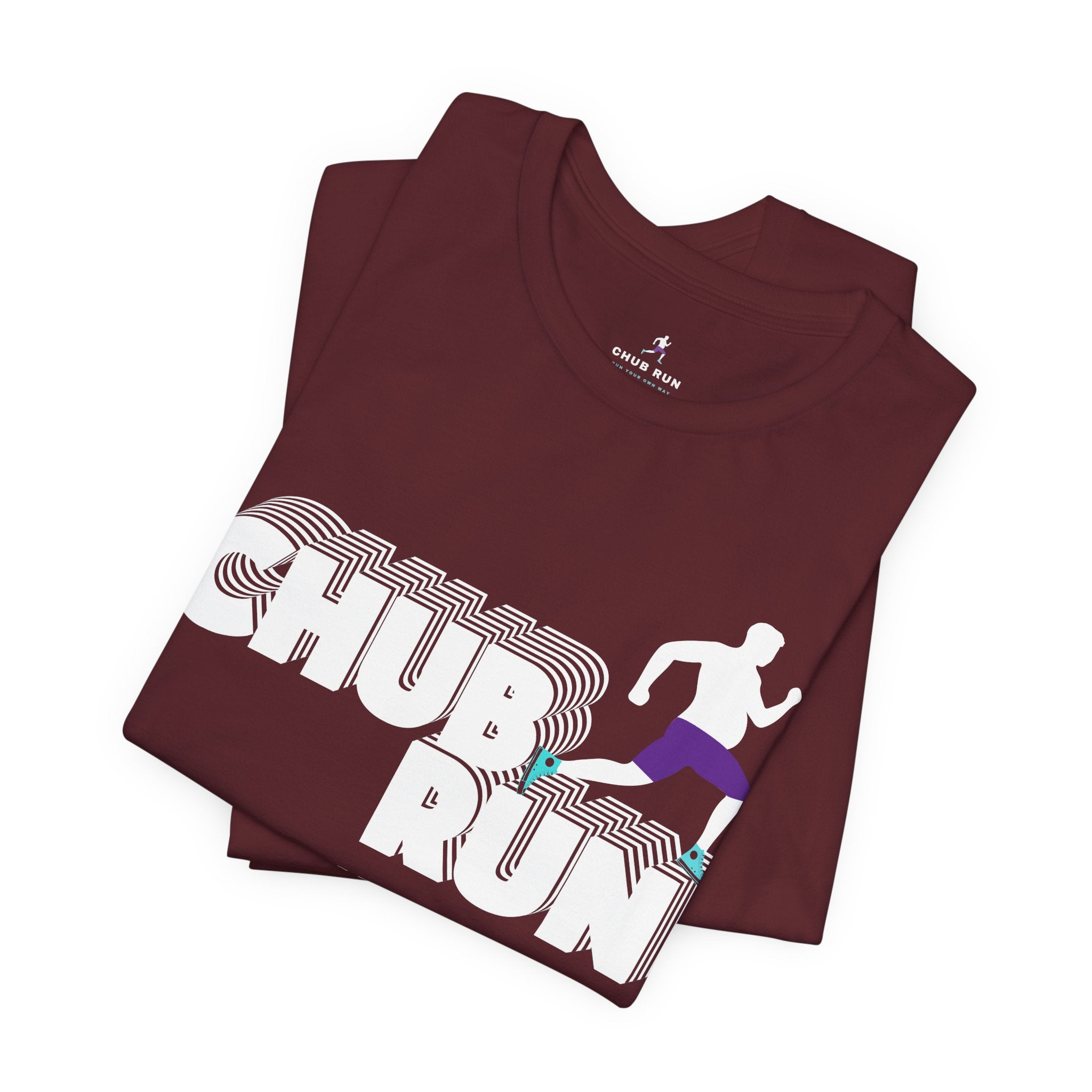 Chub Run Track Club T-Shirt — "Run Now. Gravy Later." Funny Running Tee