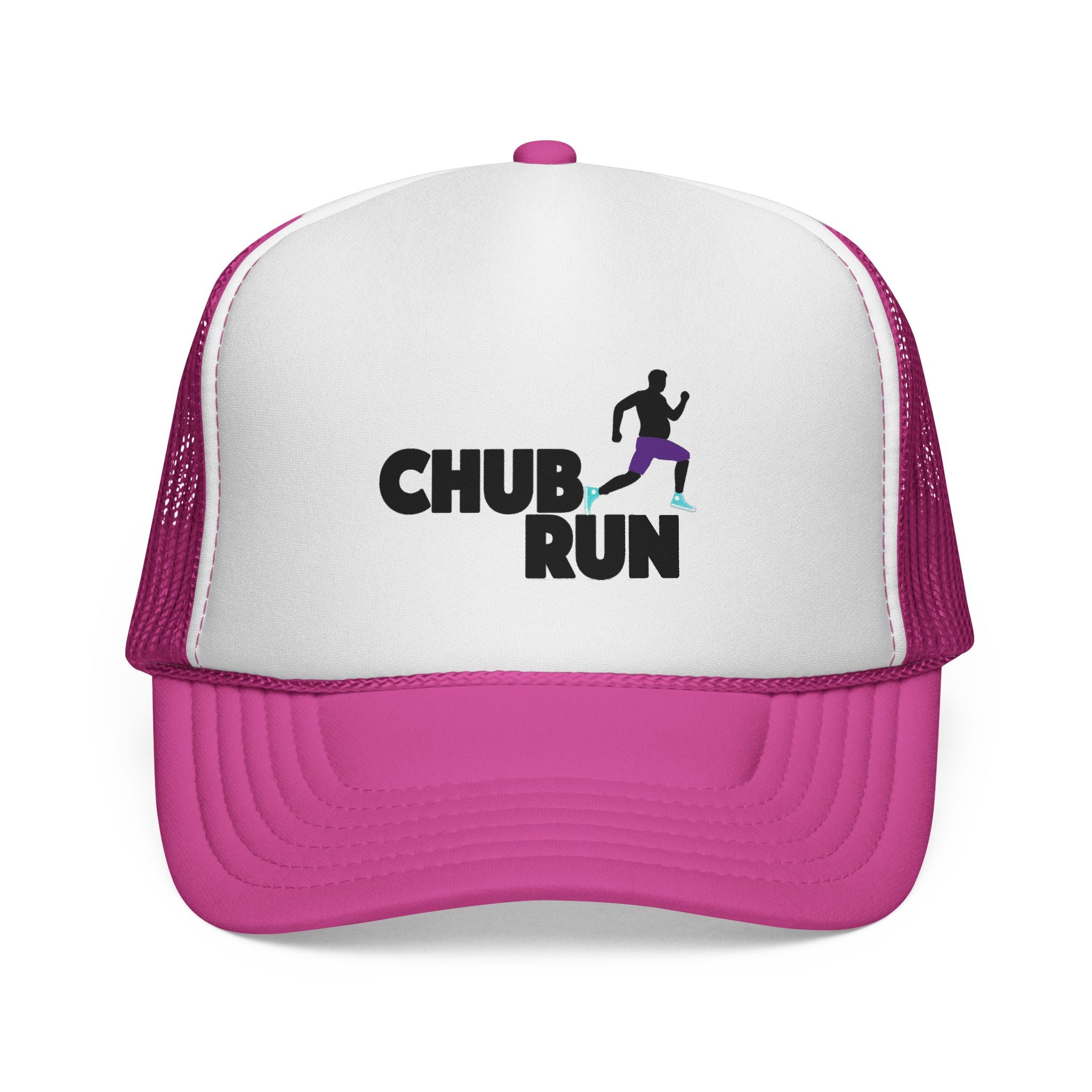 Chub Run Trucker Hat – Funny Running Cap for Plus-Size Runners