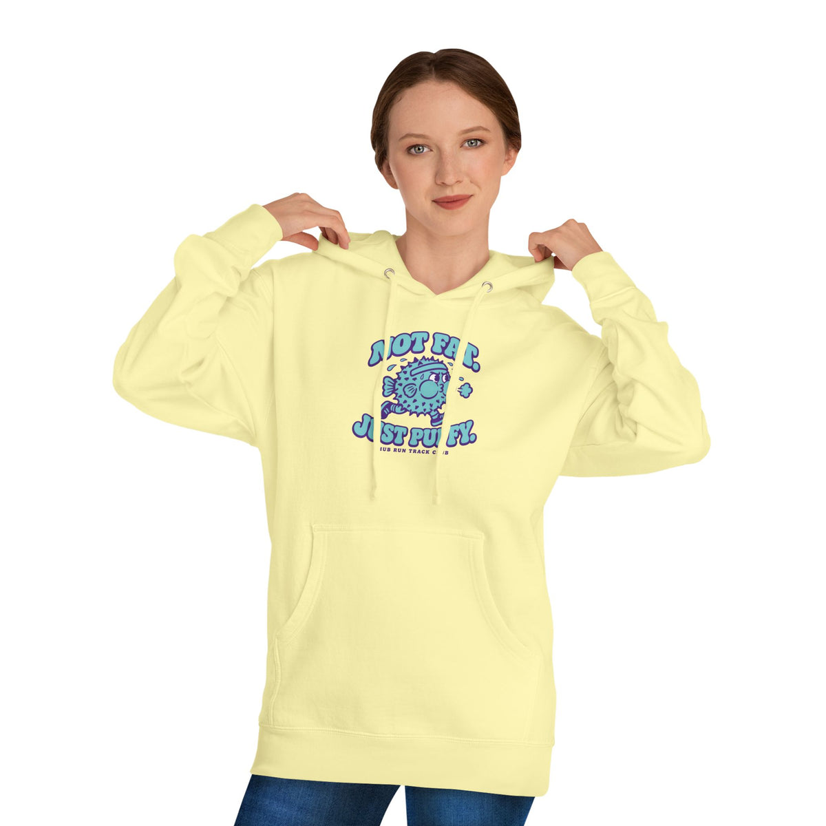 Not Fat. Just Puffy. Pufferfish Hoodie