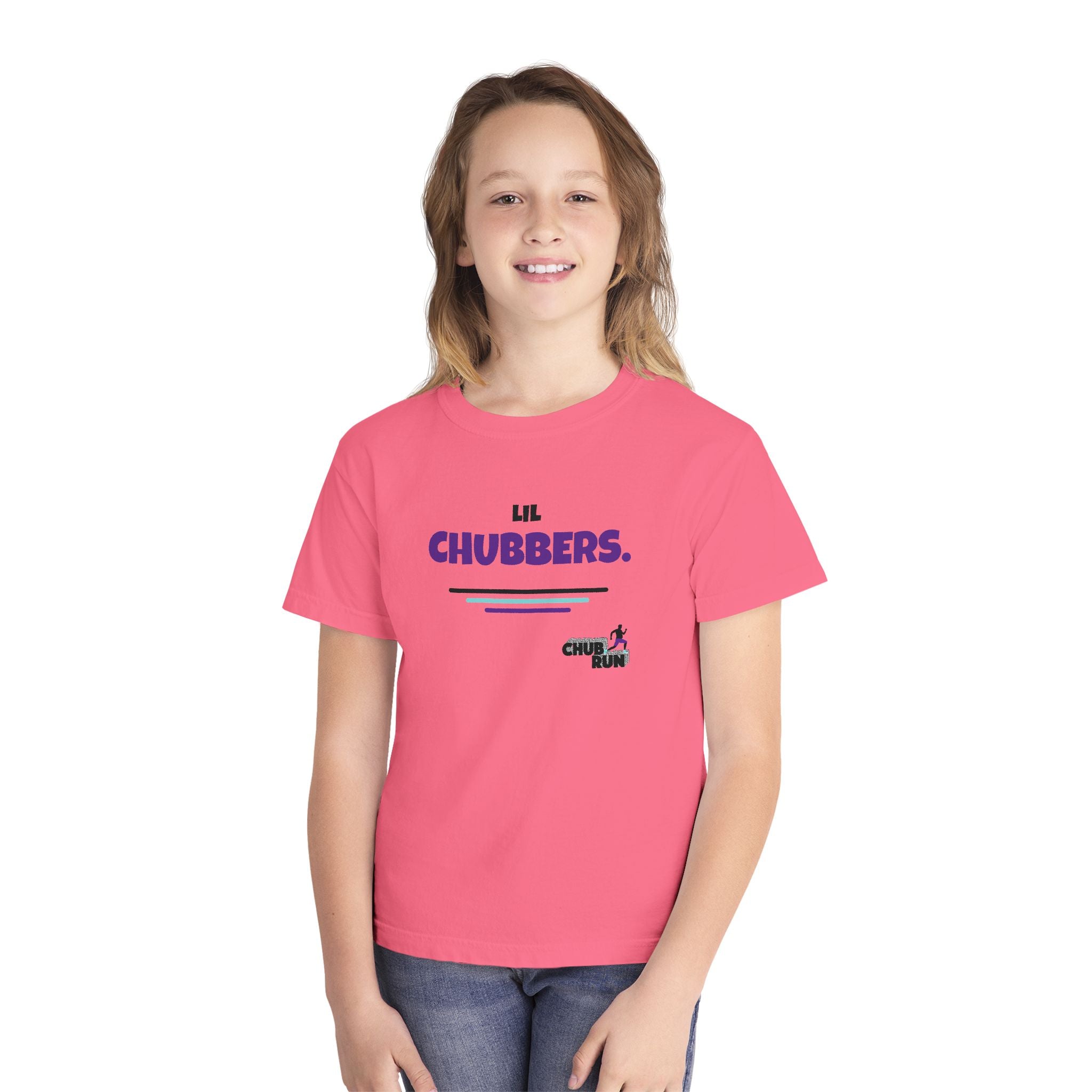 Lil Chubbers Youth Tee – Cute Retro Logo Kids T-Shirt