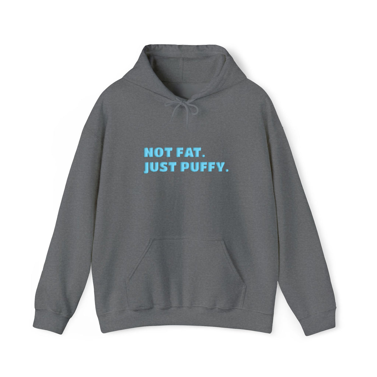Not Fat. Just Puffy. Puff Hoodie