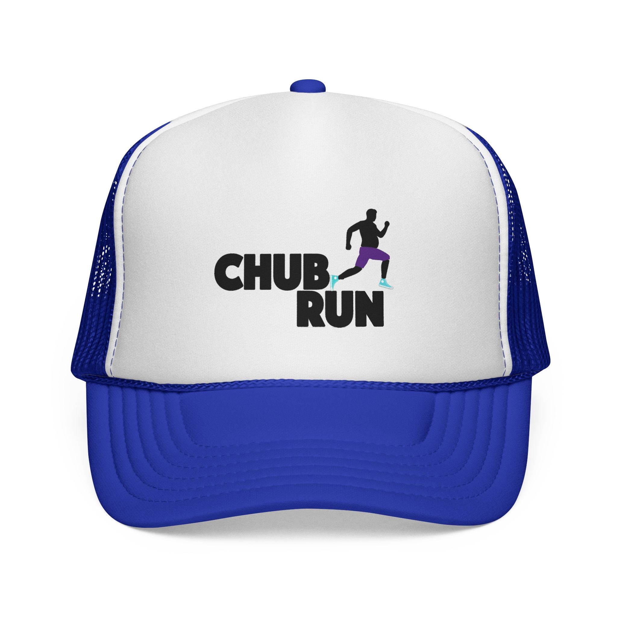 Chub Run Trucker Hat – Funny Running Cap for Plus-Size Runners