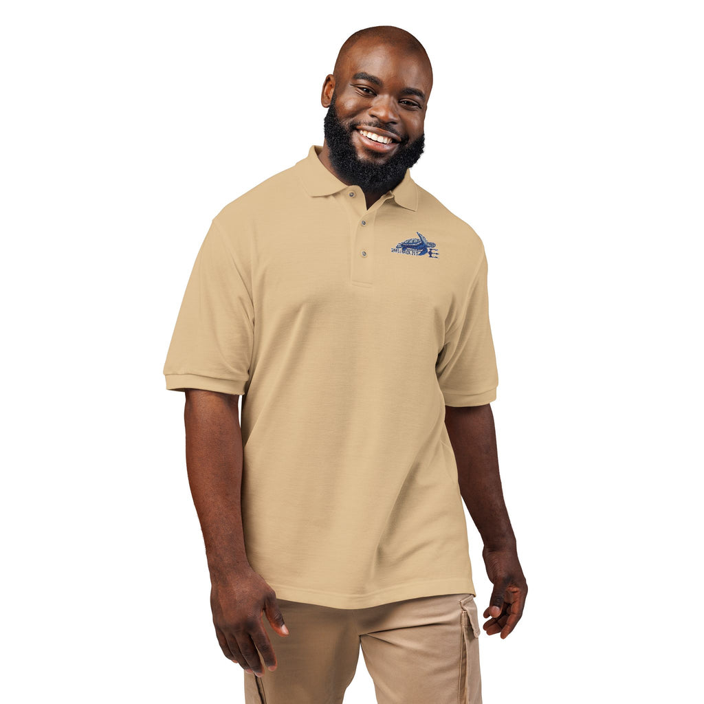 Shellback SEO Embroidered Polo - Give 'Em Shell
