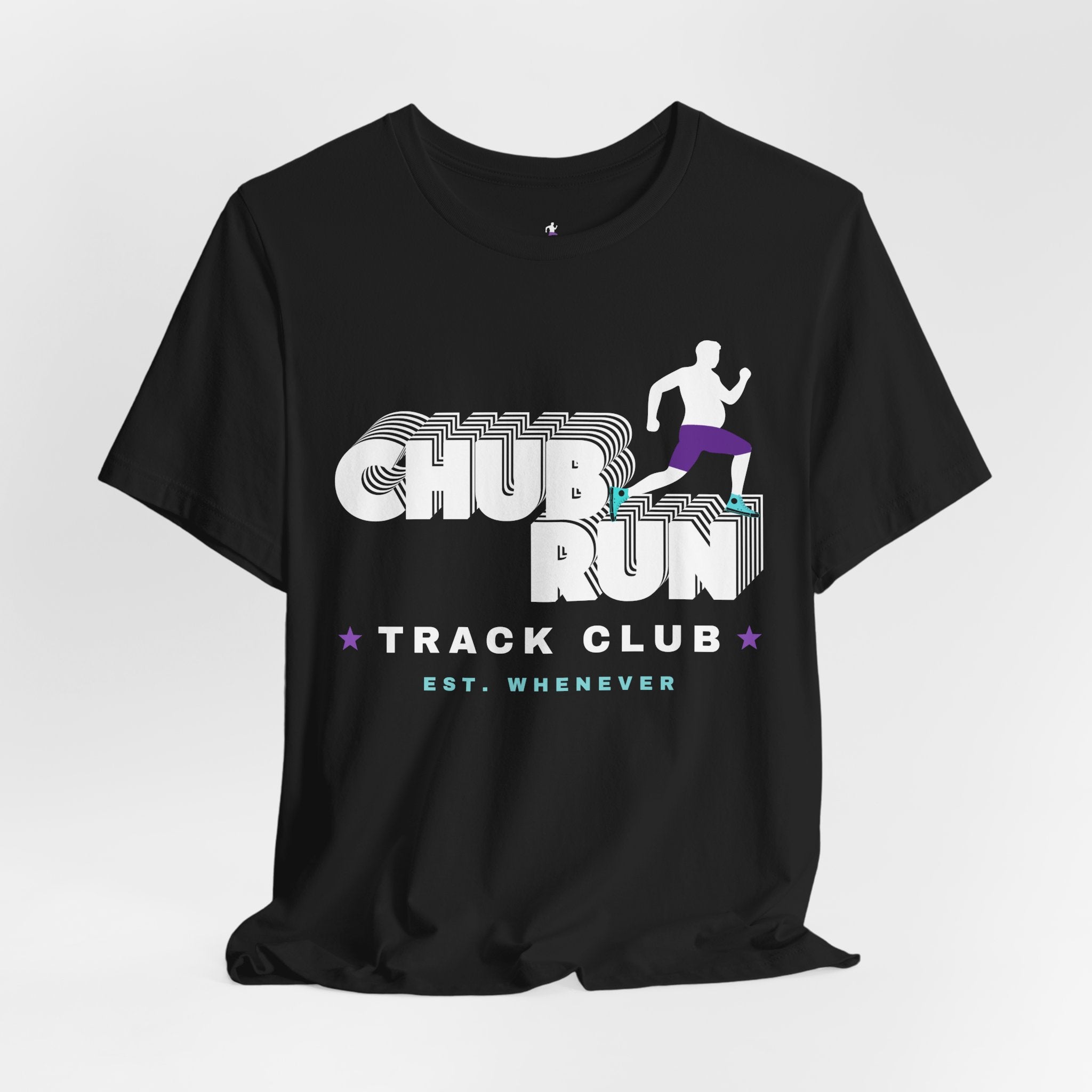 Chub Run Track Club T-Shirt — "Run Now. Gravy Later." Funny Running Tee