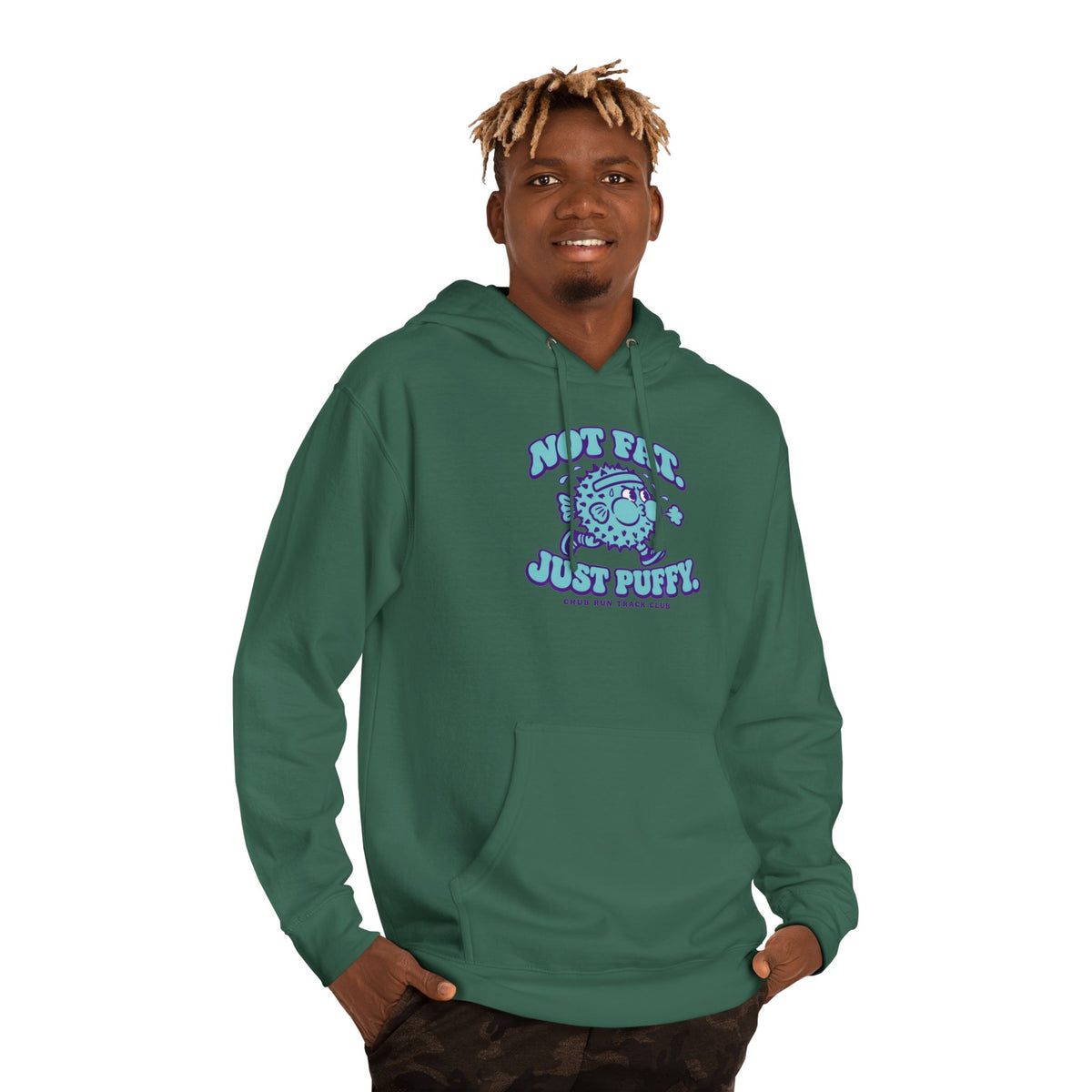 Not Fat. Just Puffy. Pufferfish Hoodie