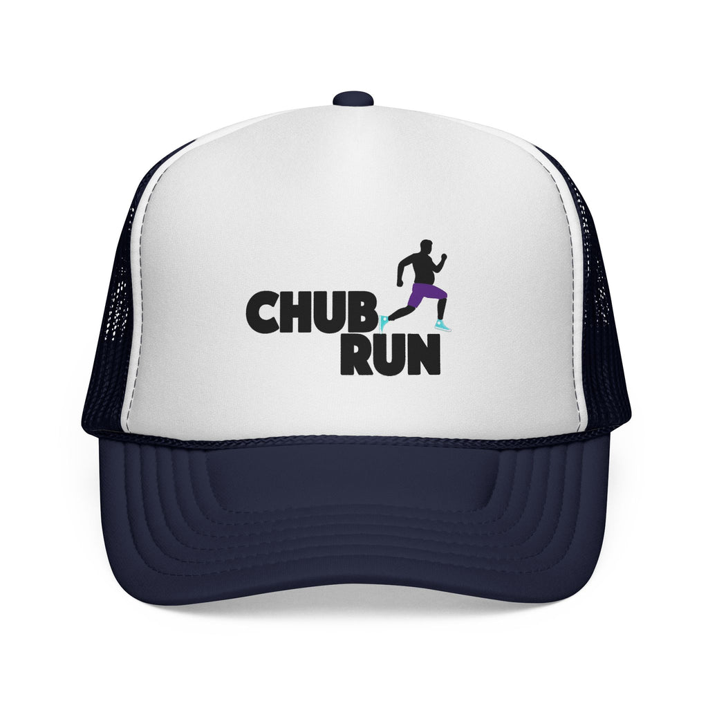 Chub Run Trucker Hat – Funny Running Cap for Plus-Size Runners