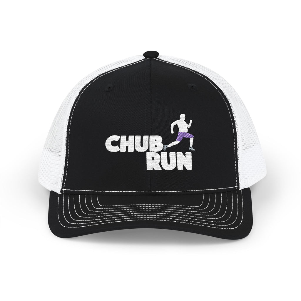 Chub Run Trucker Cap – Funny Runner Graphic Snapback Hat