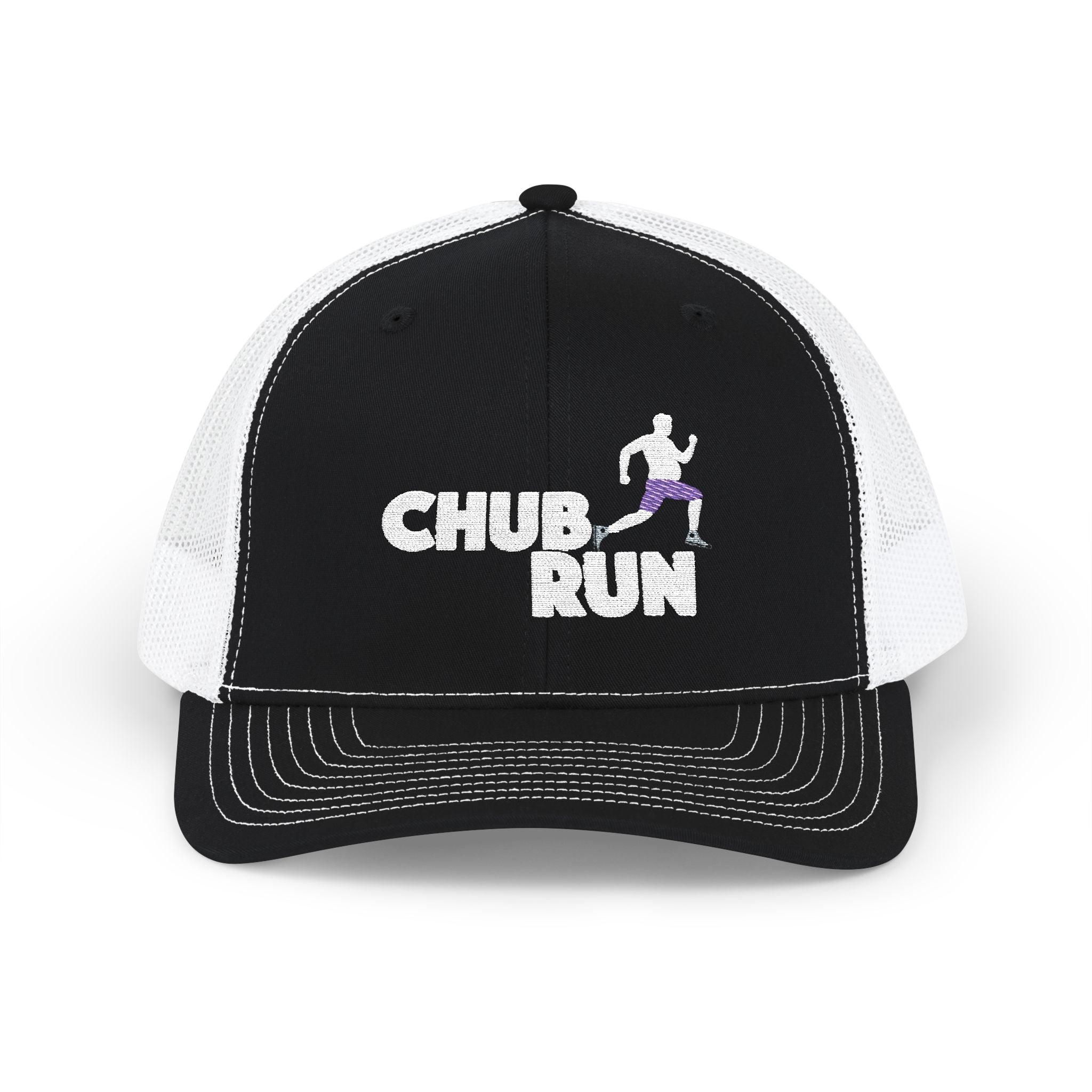 Chub Run Trucker Cap – Funny Runner Graphic Snapback Hat