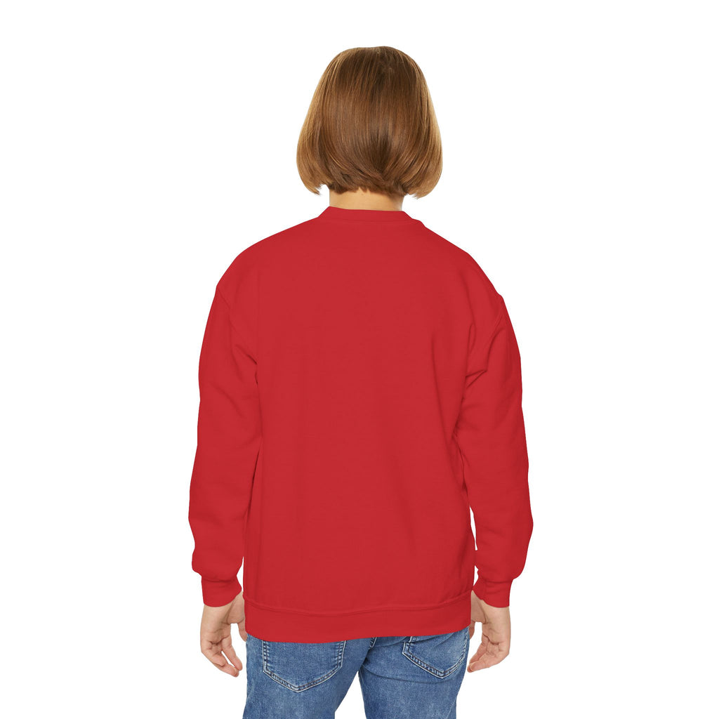 Youth Crewneck Sweatshirt — "Lil Chubbers" Graphic Pullover for Kids