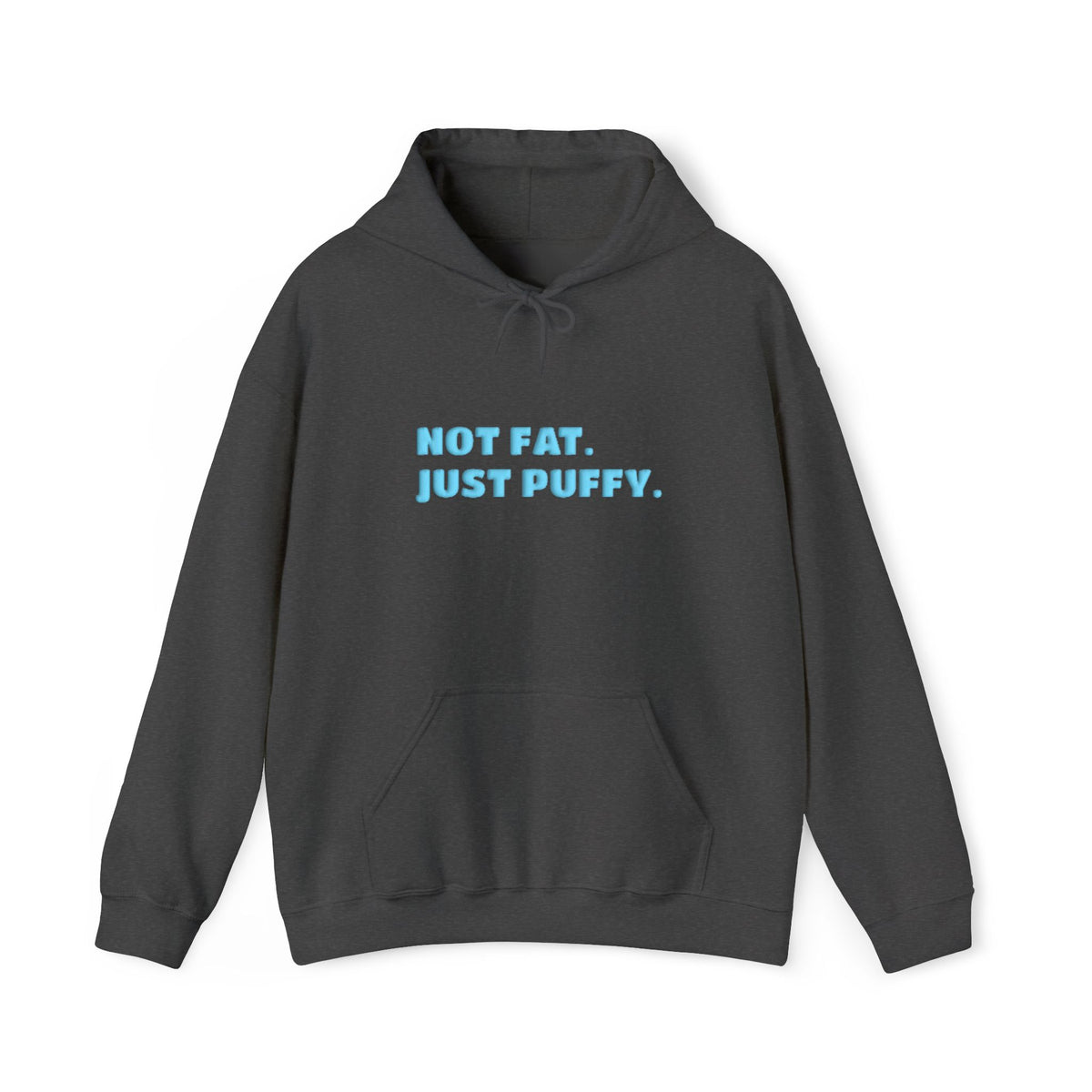 Not Fat. Just Puffy. Puff Hoodie