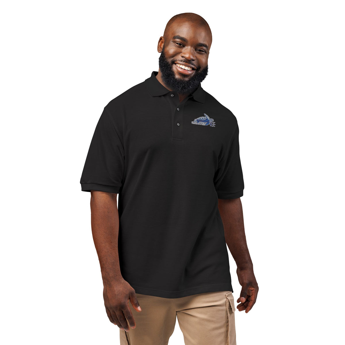 Shellback SEO Embroidered Polo - Give 'Em Shell