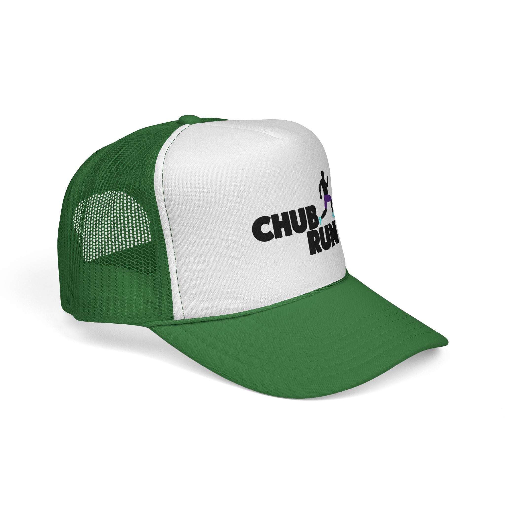 Chub Run Trucker Hat – Funny Running Cap for Plus-Size Runners
