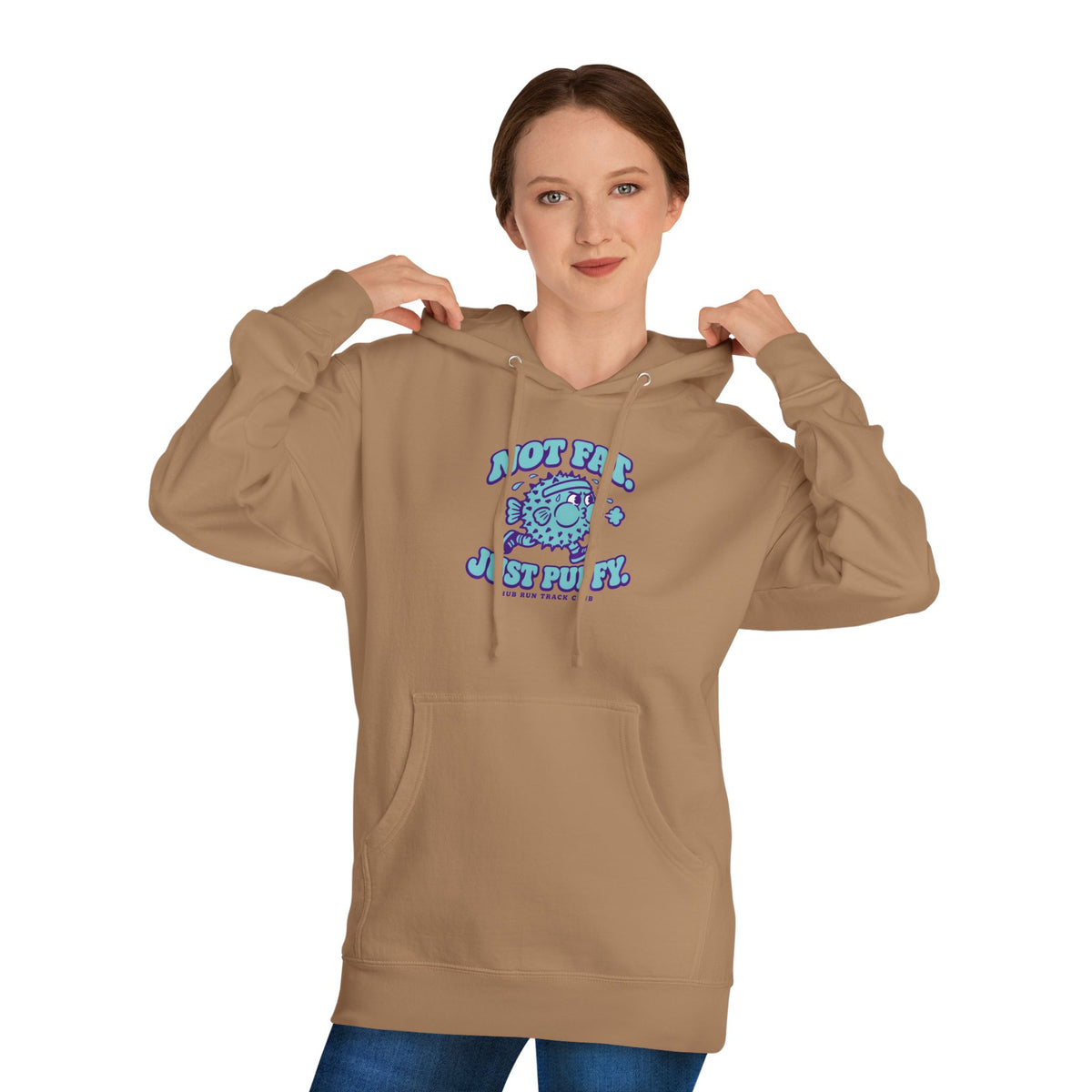 Not Fat. Just Puffy. Pufferfish Hoodie