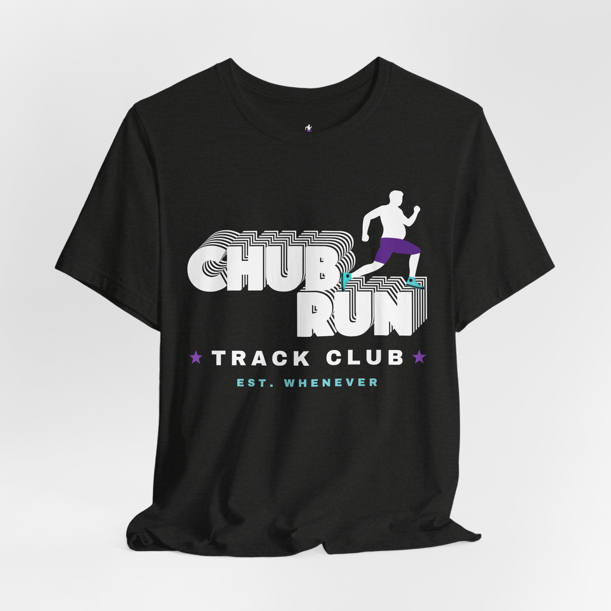 Chub Run Track Club T-Shirt — "Run Now. Gravy Later." Funny Running Tee