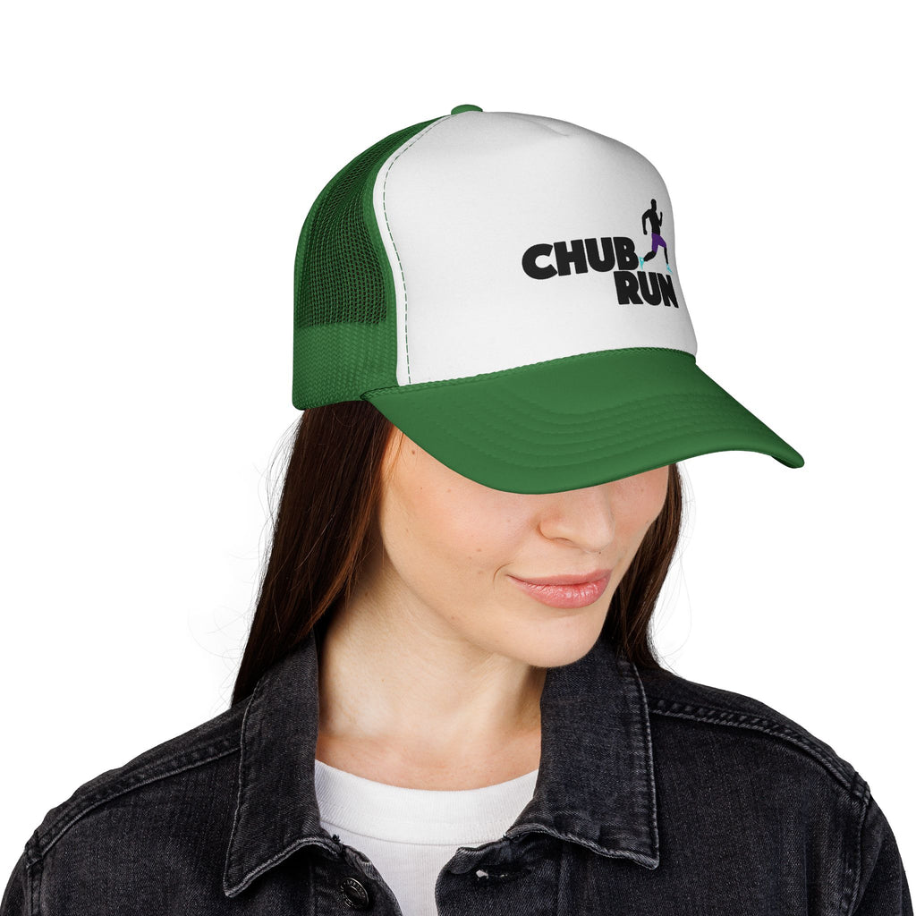 Chub Run Trucker Hat – Funny Running Cap for Plus-Size Runners