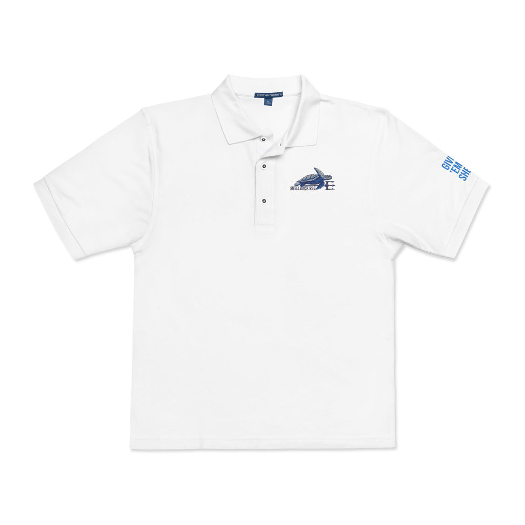 Shellback SEO Embroidered Polo - Give 'Em Shell