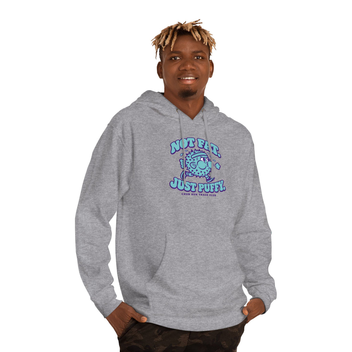 Not Fat. Just Puffy. Pufferfish Hoodie