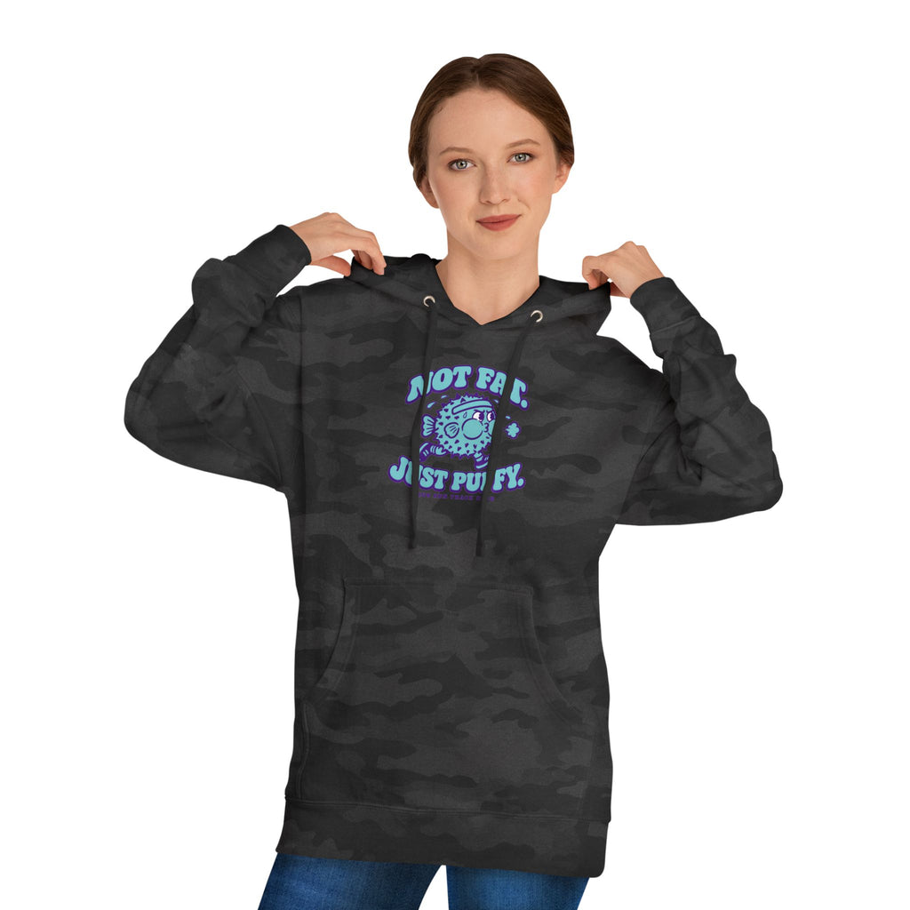 Not Fat. Just Puffy. Pufferfish Hoodie