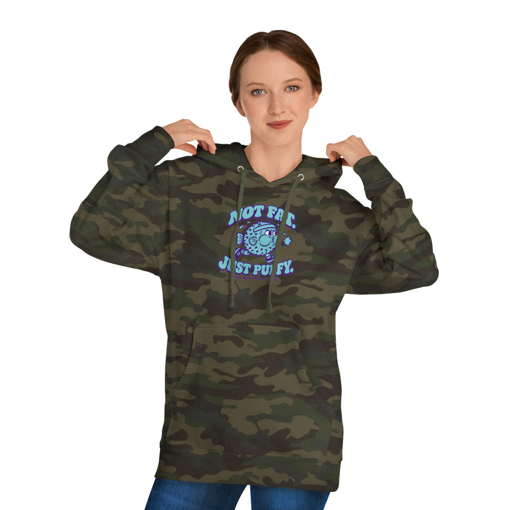 Not Fat. Just Puffy. Pufferfish Hoodie