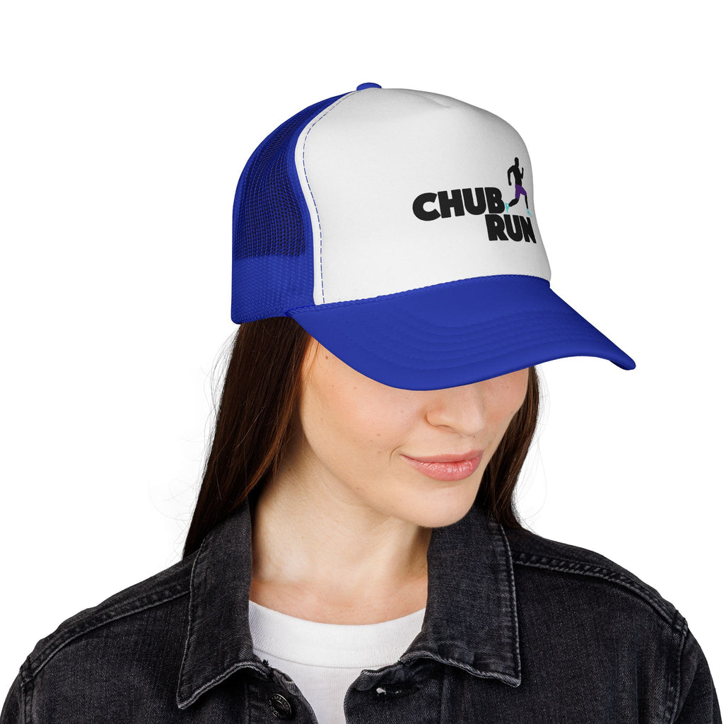 Chub Run Trucker Hat – Funny Running Cap for Plus-Size Runners