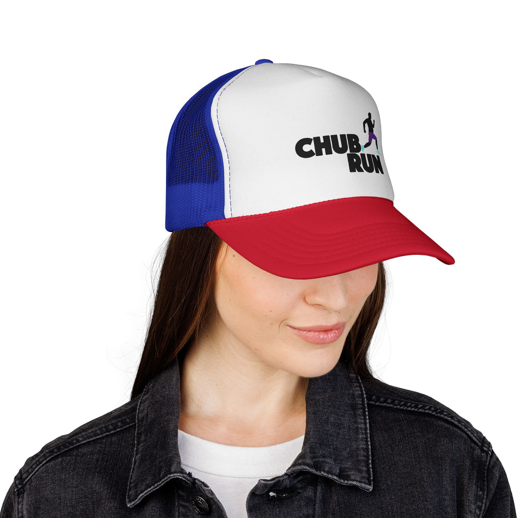 Chub Run Trucker Hat – Funny Running Cap for Plus-Size Runners