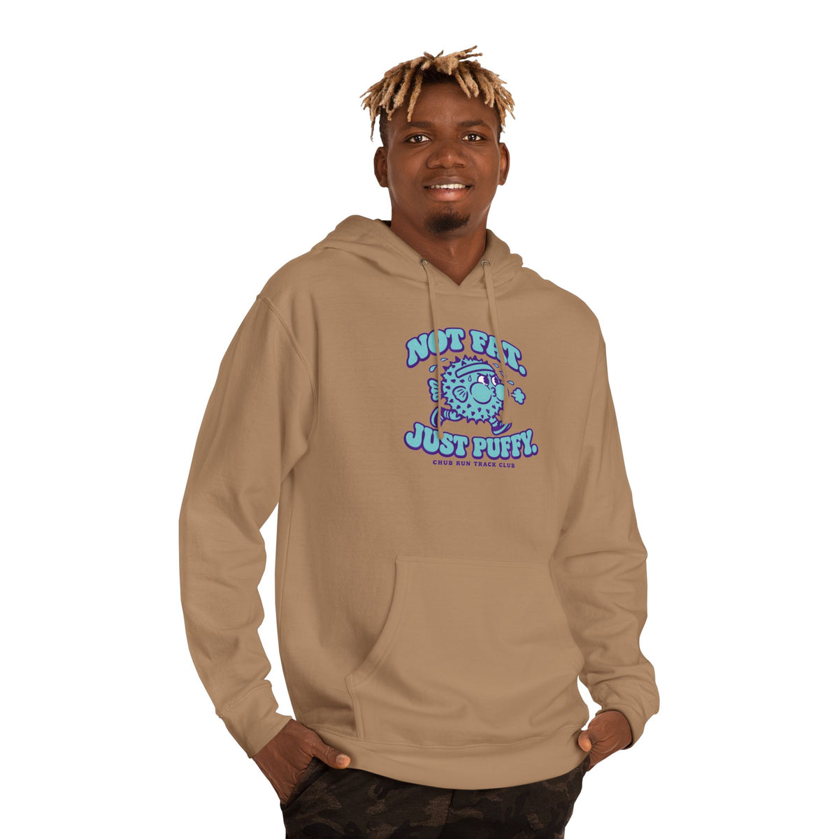 Not Fat. Just Puffy. Pufferfish Hoodie