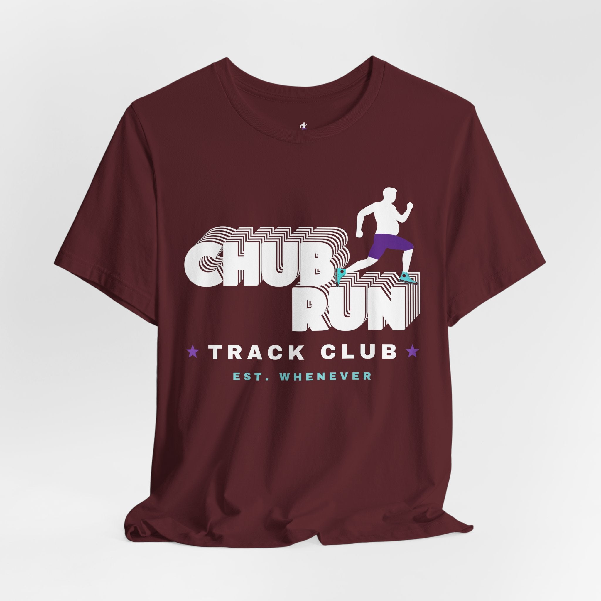 Chub Run Track Club T-Shirt — "Run Now. Gravy Later." Funny Running Tee