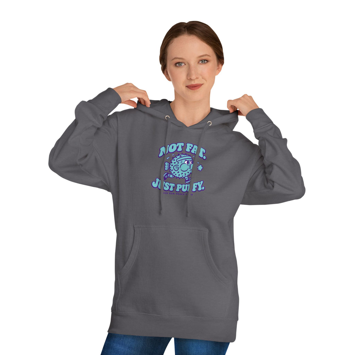 Not Fat. Just Puffy. Pufferfish Hoodie