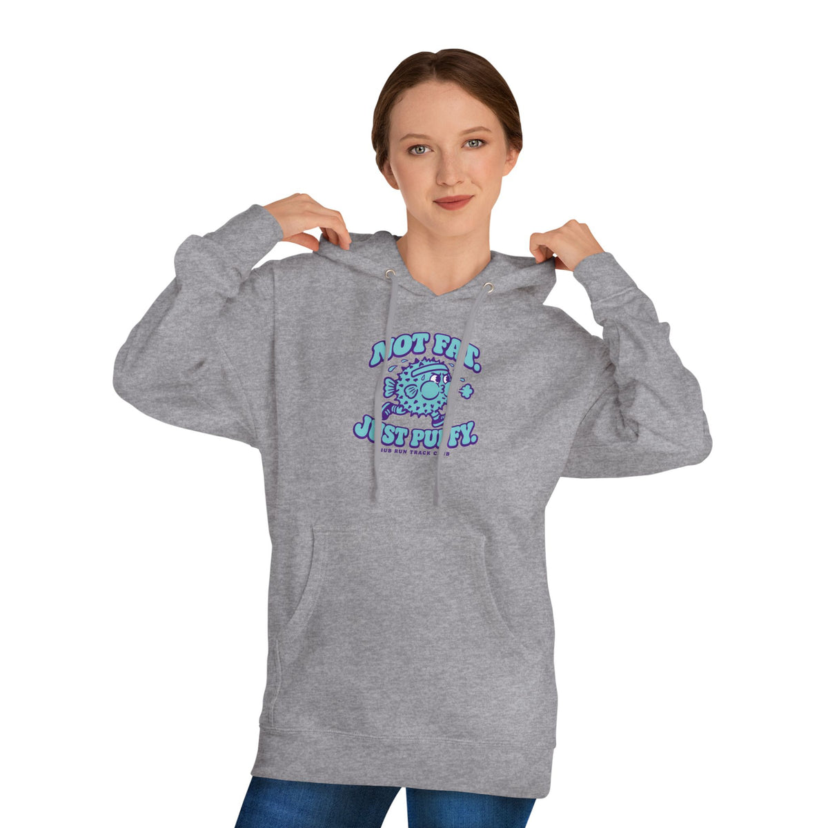 Not Fat. Just Puffy. Pufferfish Hoodie