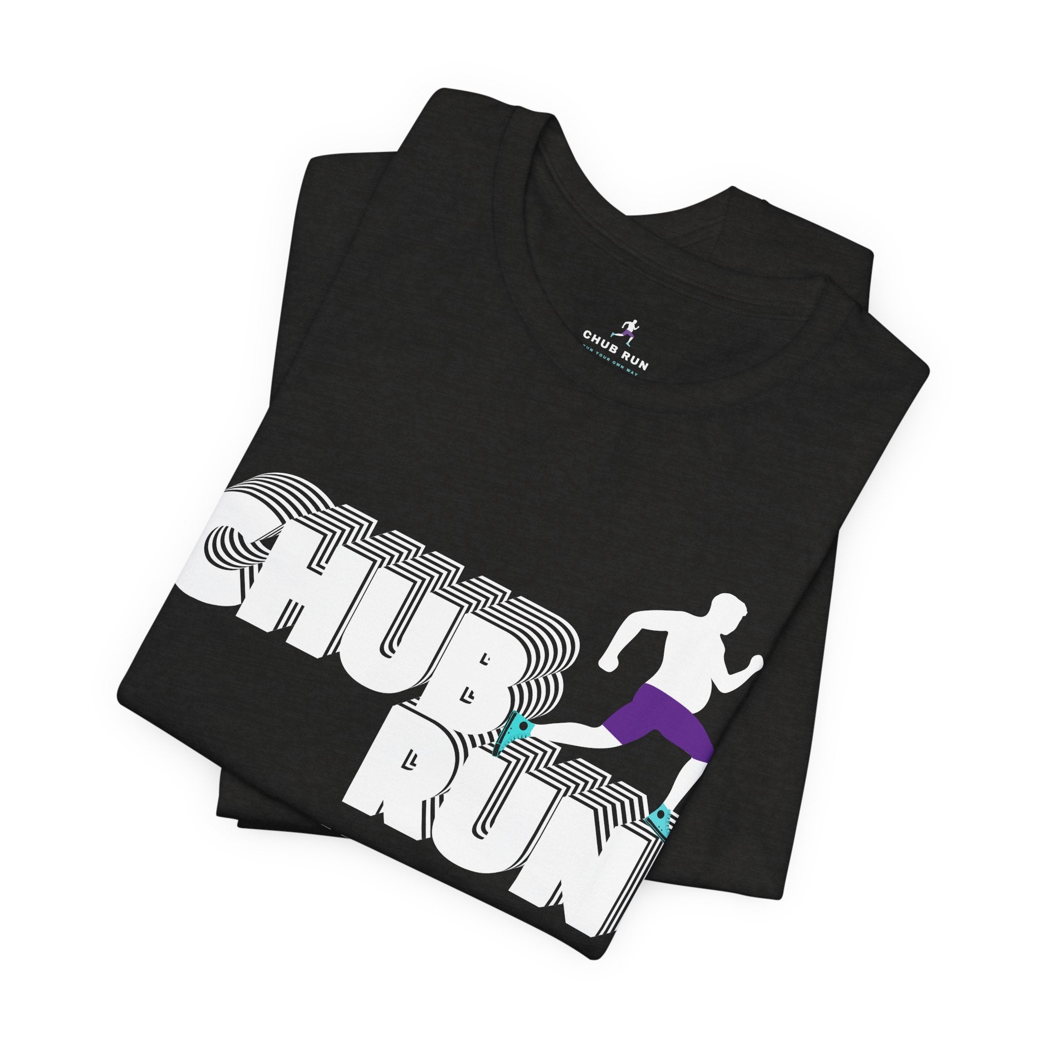 Chub Run Track Club T-Shirt — "Run Now. Gravy Later." Funny Running Tee