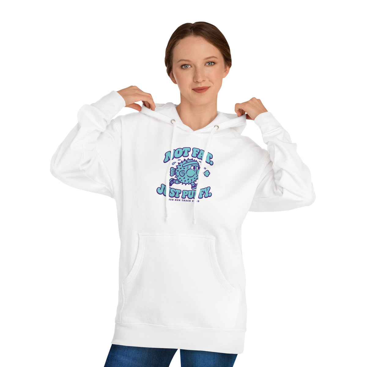 Not Fat. Just Puffy. Pufferfish Hoodie