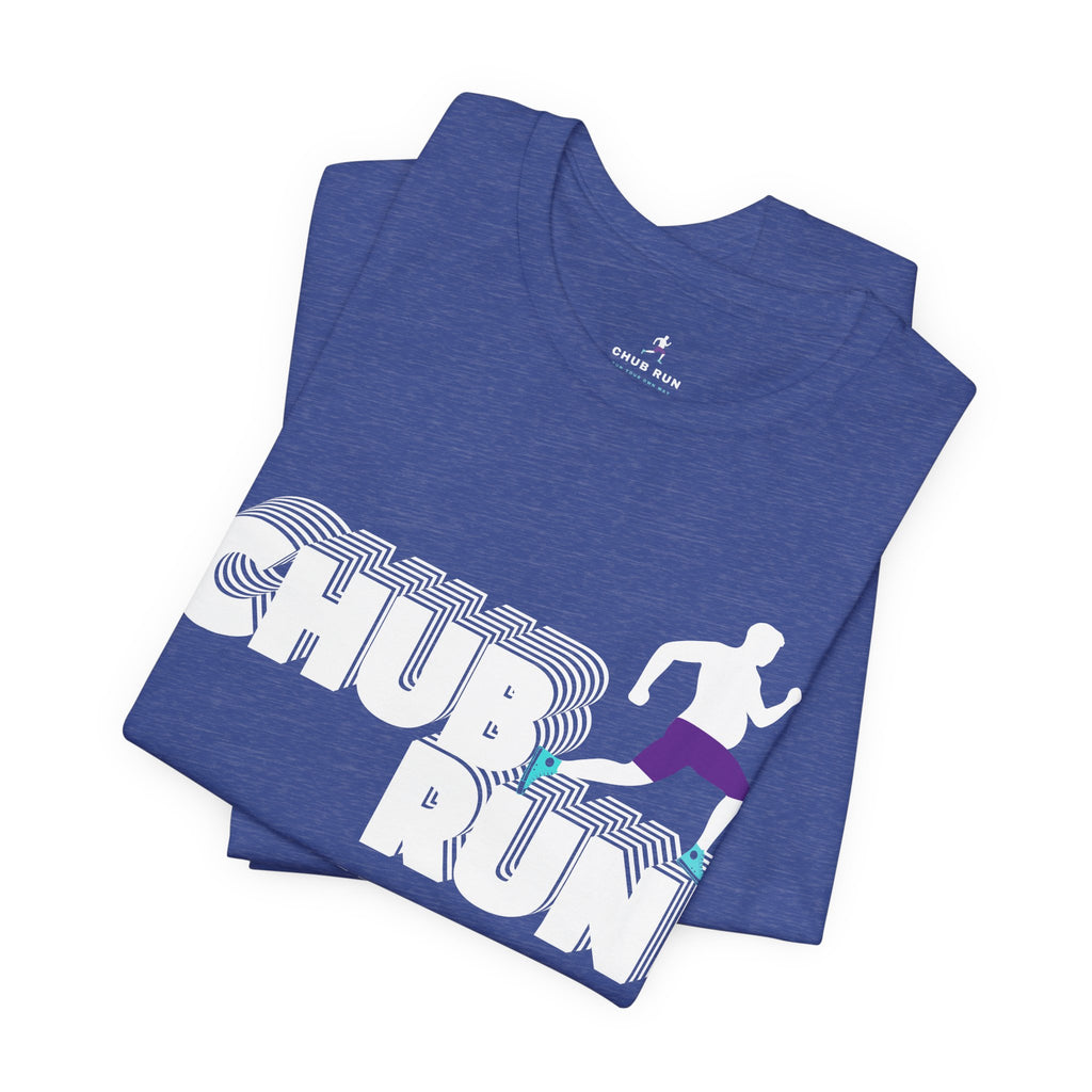 Chub Run Track Club T-Shirt — "Run Now. Gravy Later." Funny Running Tee