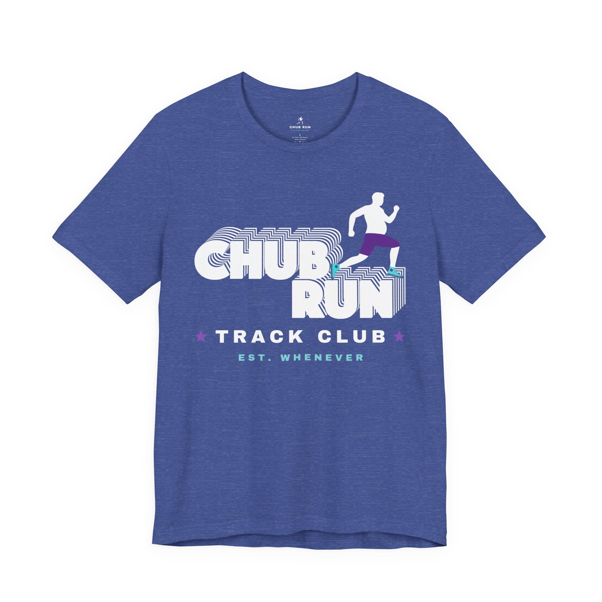 Chub Run Track Club T-Shirt — "Run Now. Gravy Later." Funny Running Tee