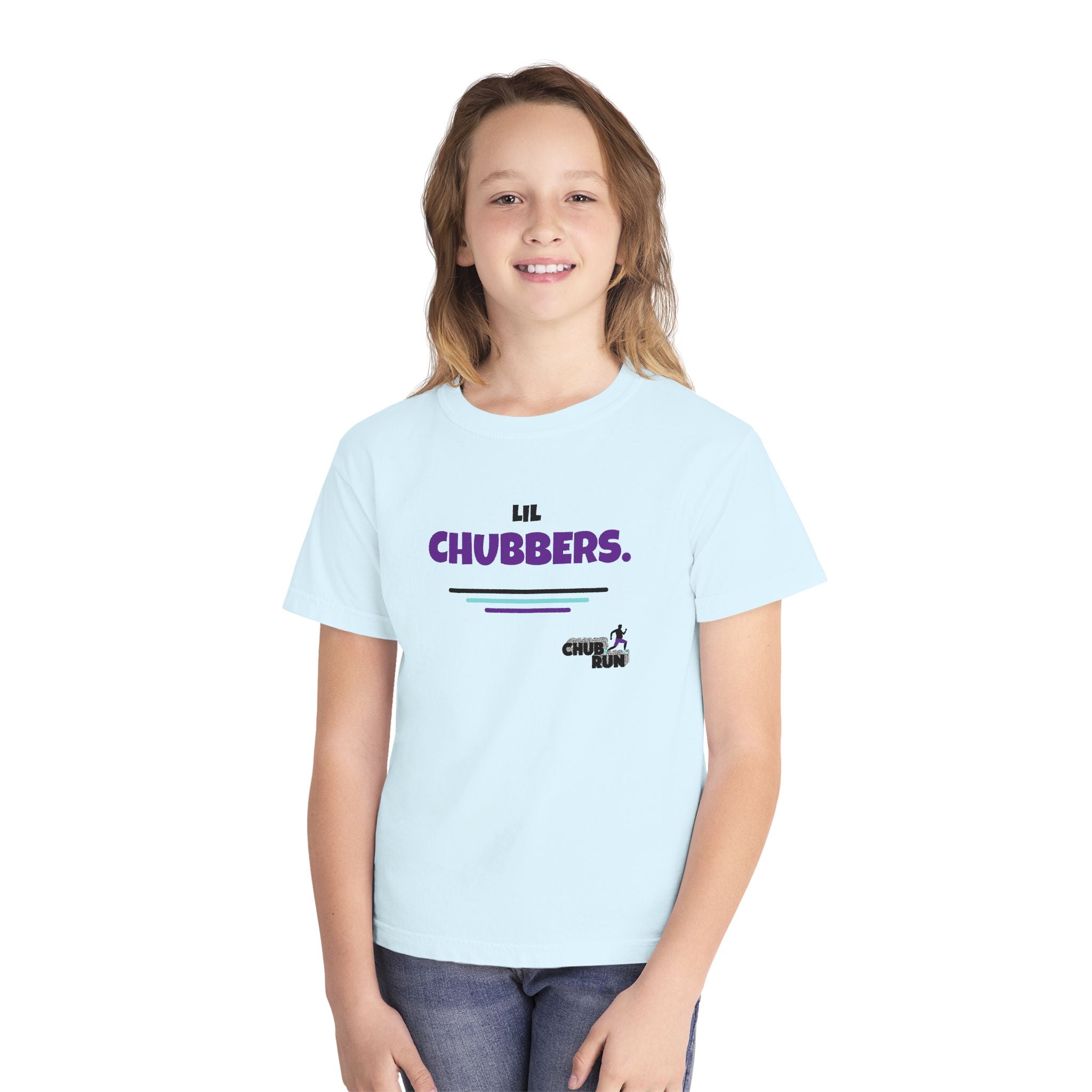 Lil Chubbers Youth Tee – Cute Retro Logo Kids T-Shirt