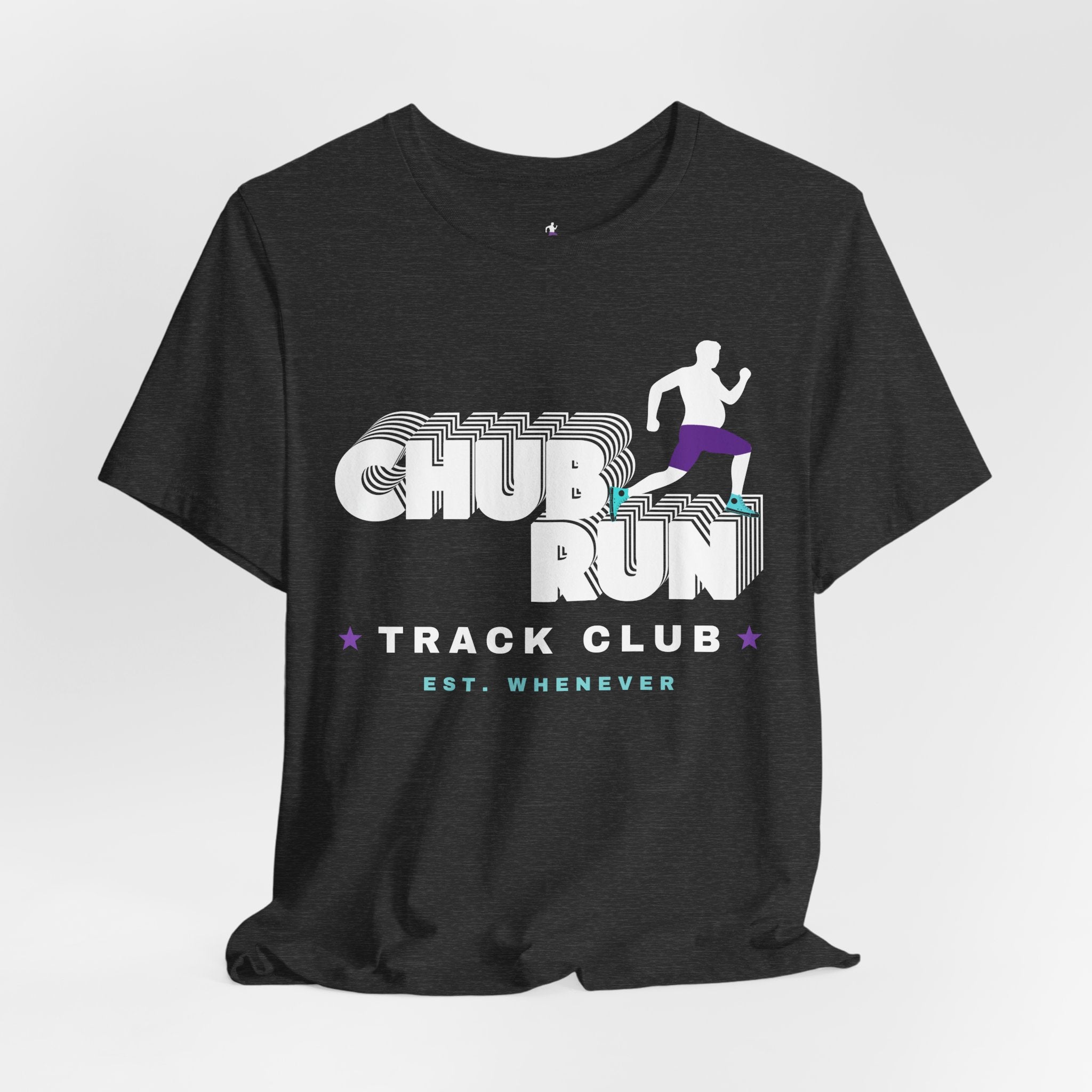 Chub Run Track Club T-Shirt — "Run Now. Gravy Later." Funny Running Tee