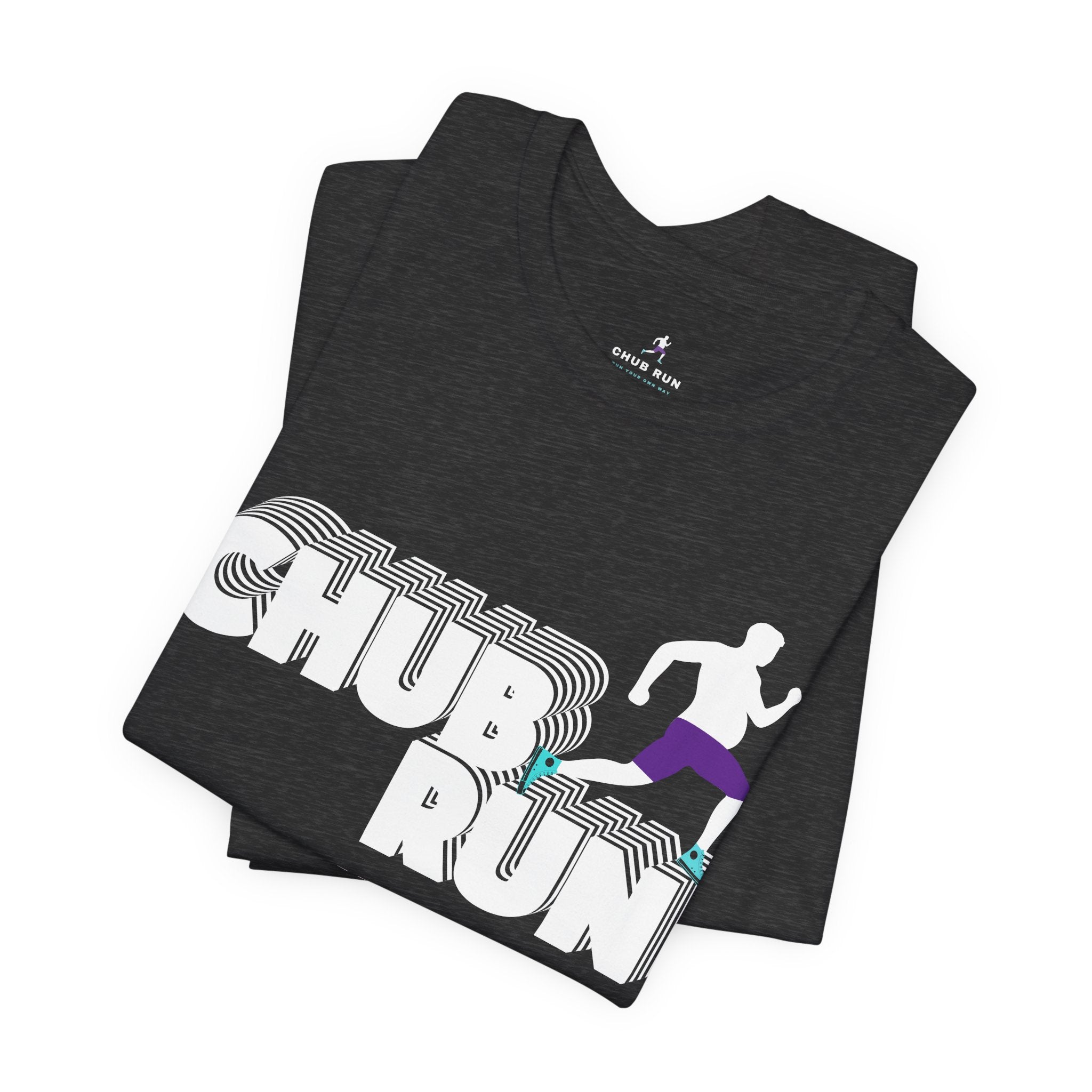 Chub Run Track Club T-Shirt — "Run Now. Gravy Later." Funny Running Tee