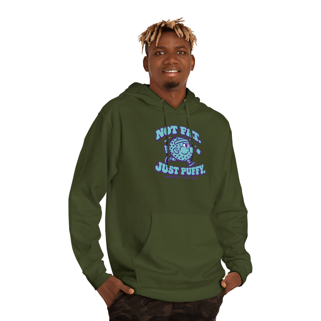 Not Fat. Just Puffy. Pufferfish Hoodie