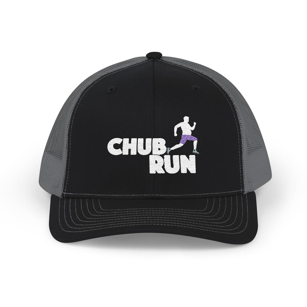 Chub Run Trucker Cap – Funny Runner Graphic Snapback Hat