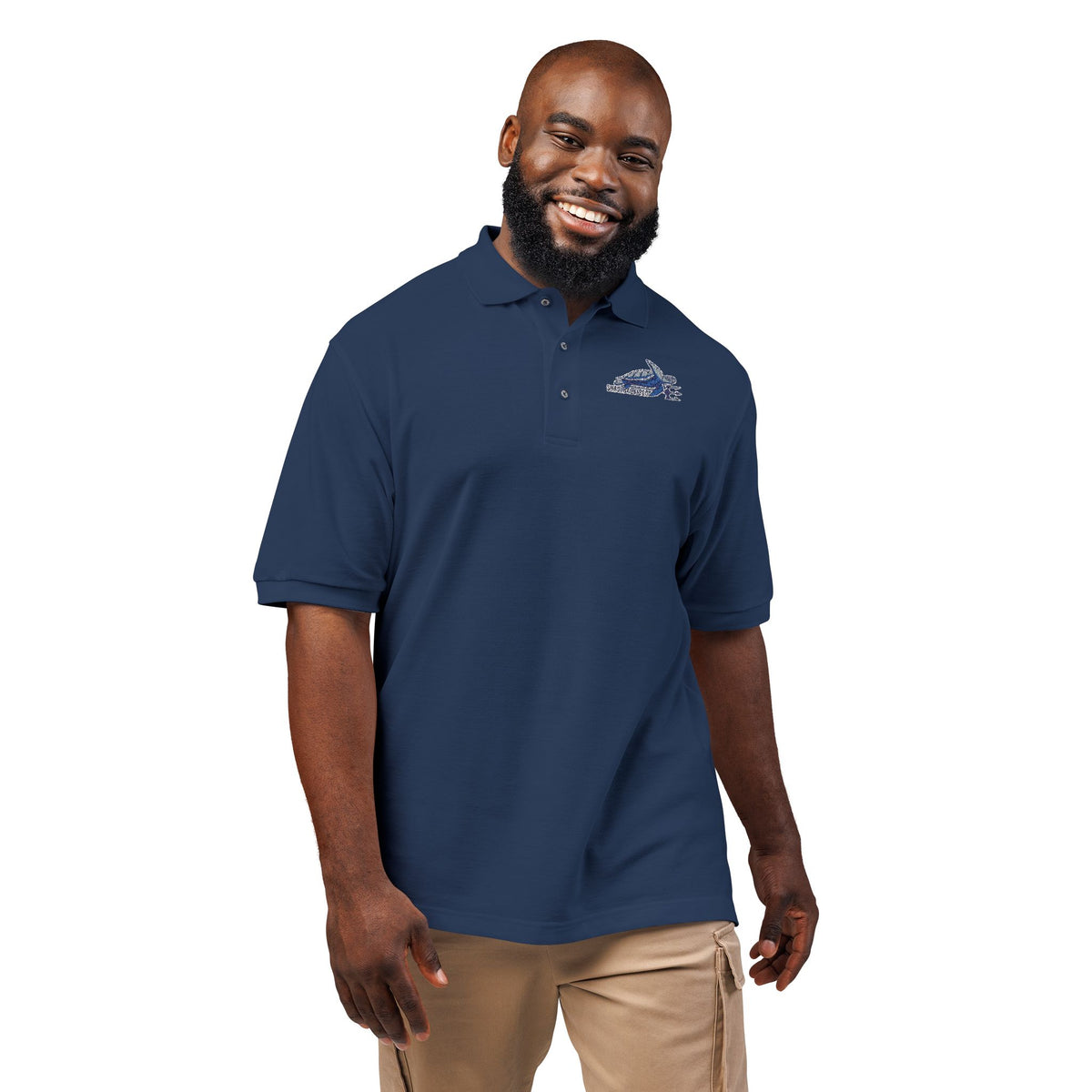 Shellback SEO Embroidered Polo - Give 'Em Shell