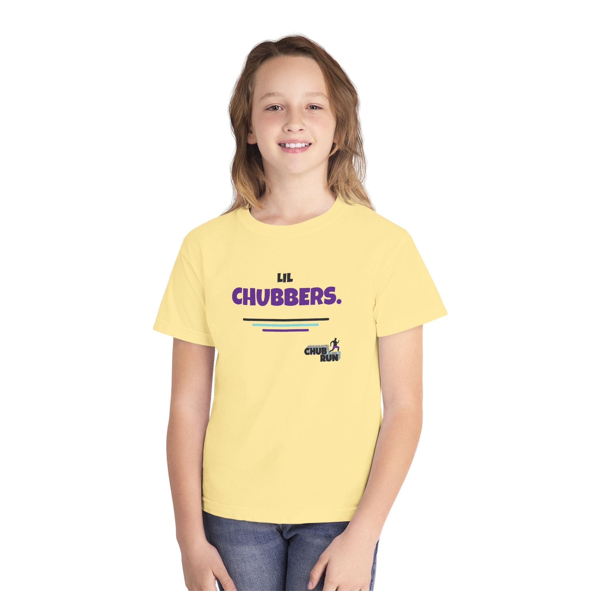 Lil Chubbers Youth Tee – Cute Retro Logo Kids T-Shirt