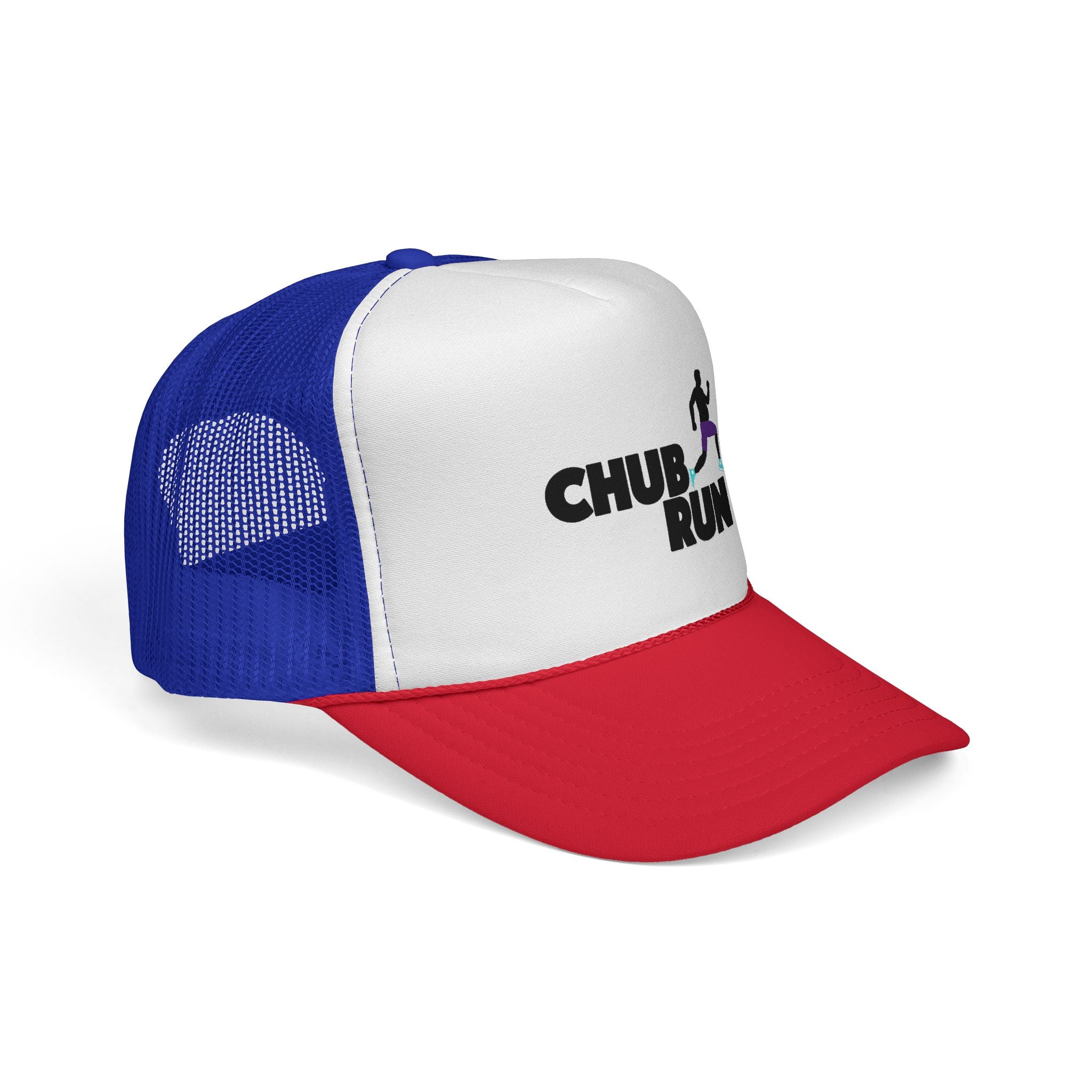Chub Run Trucker Hat – Funny Running Cap for Plus-Size Runners