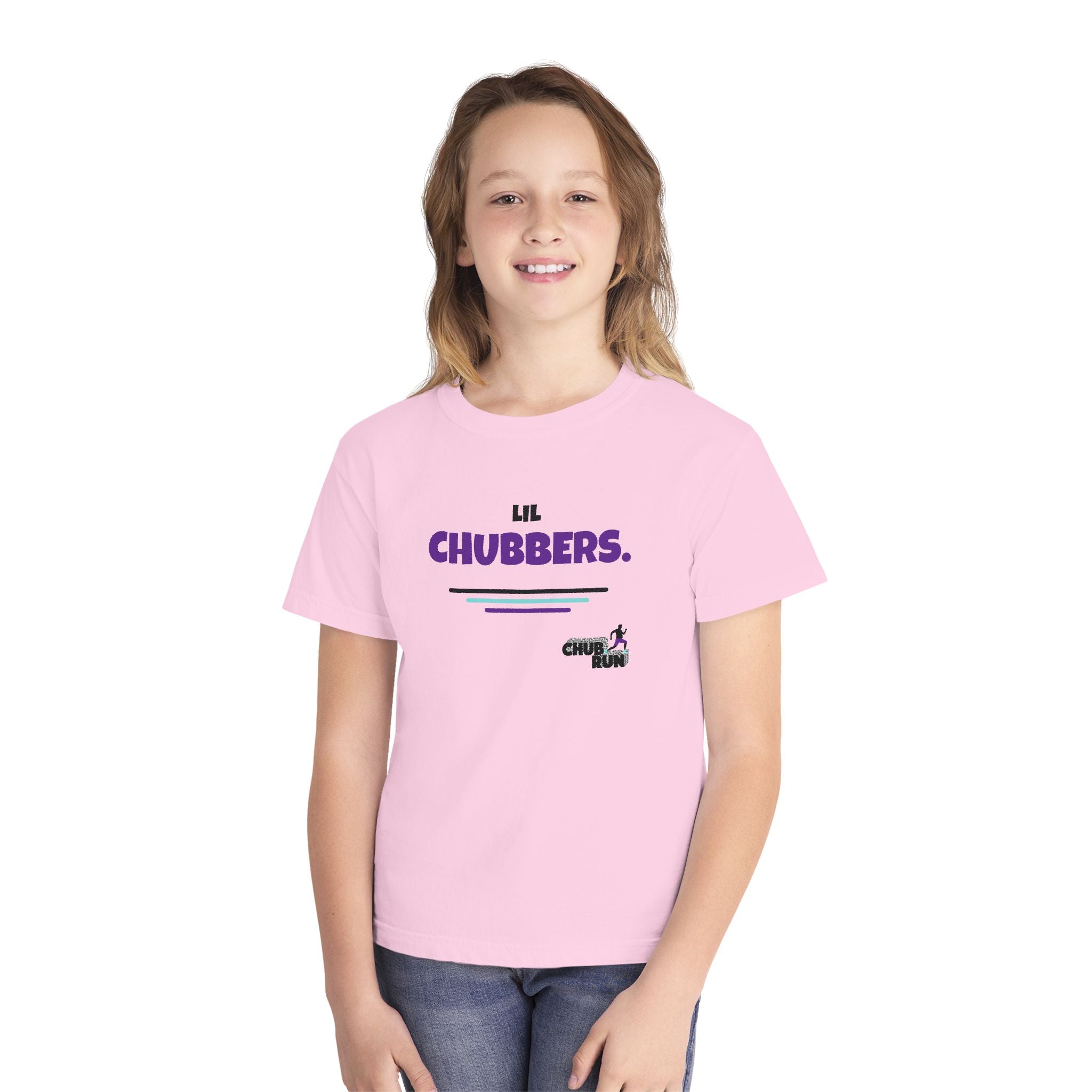 Lil Chubbers Youth Tee – Cute Retro Logo Kids T-Shirt