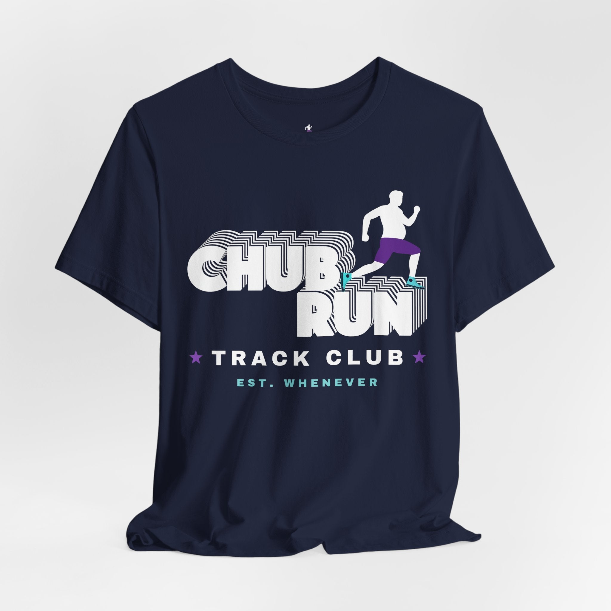 Chub Run Track Club T-Shirt — "Run Now. Gravy Later." Funny Running Tee