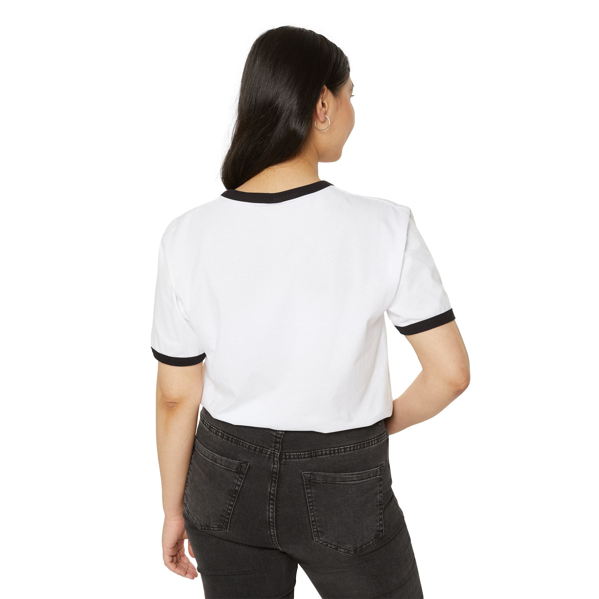 Chub Run Track Club Ringer T-Shirt — Vintage Runner Graphic