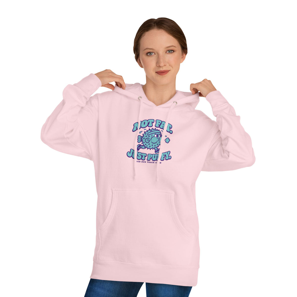 Not Fat. Just Puffy. Pufferfish Hoodie