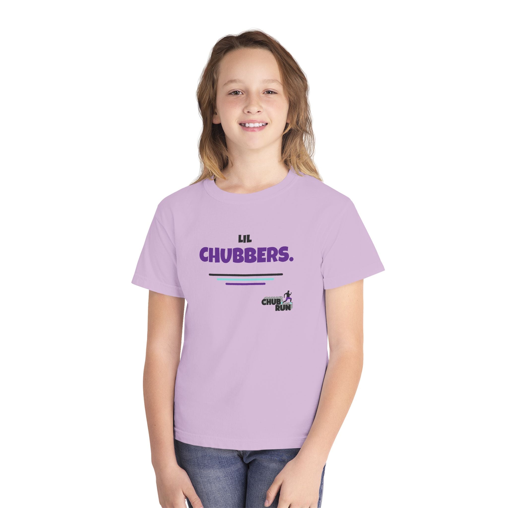 Lil Chubbers Youth Tee – Cute Retro Logo Kids T-Shirt