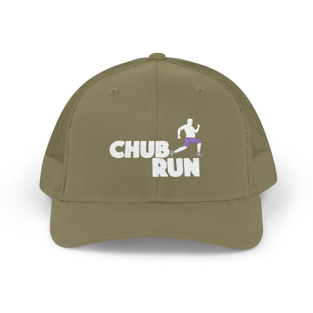 Chub Run Trucker Cap – Funny Runner Graphic Snapback Hat