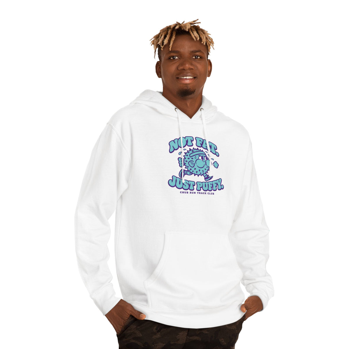 Not Fat. Just Puffy. Pufferfish Hoodie