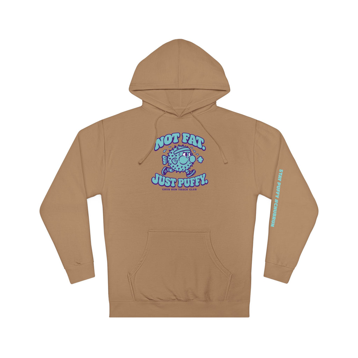 Not Fat. Just Puffy. Pufferfish Hoodie